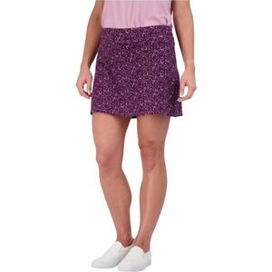 Colorado Clothing Women Tranquility Everyday‎ Skort Stretch Sparkle Plum XXL NWT